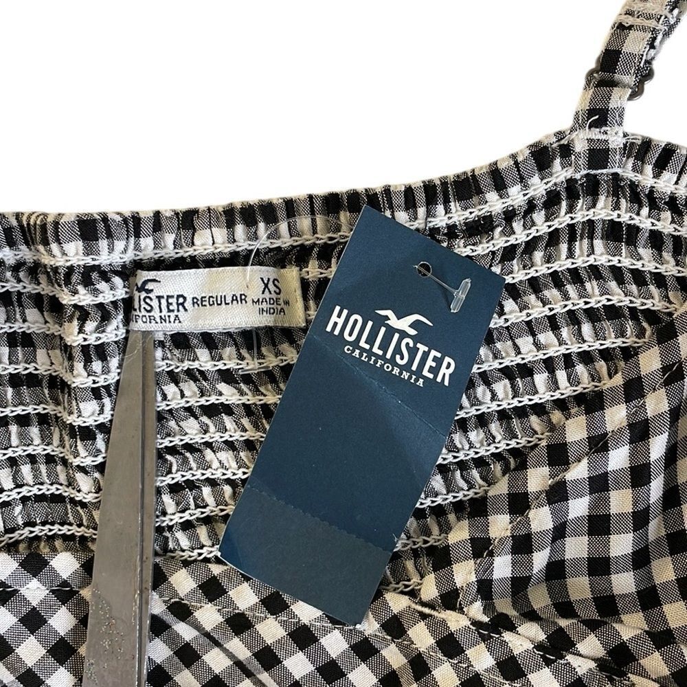NWT Hollister Black & White Romper - Picture 6 of 7